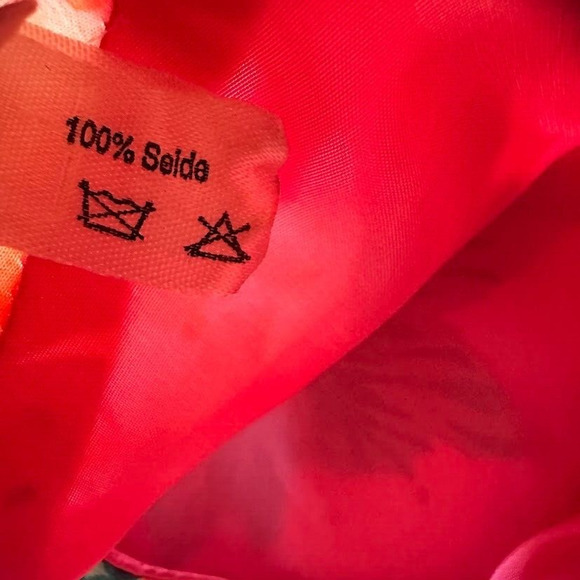 Modele Algo Floral Silk Dress Bloomcore Shift Switzerland 40 / Size 10 US Medium - Picture 6 of 6